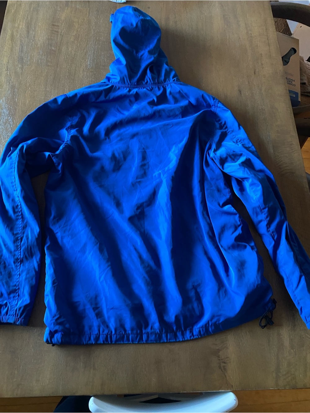 Quiksilver Royal Blue Hooded Windbreaker